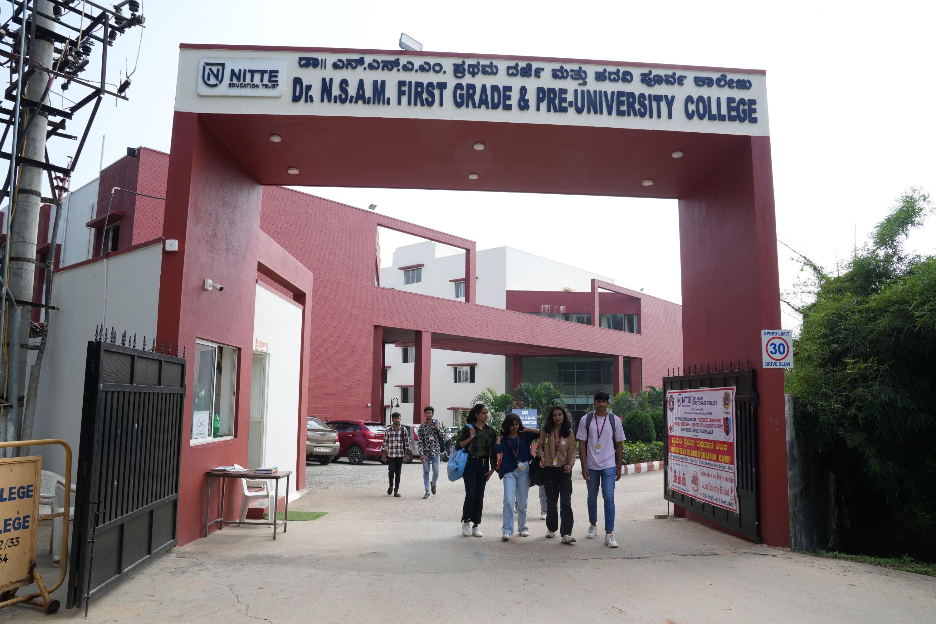 Dr. N.S.A.M. First Grade College Bangalore Infrastructure photo 49