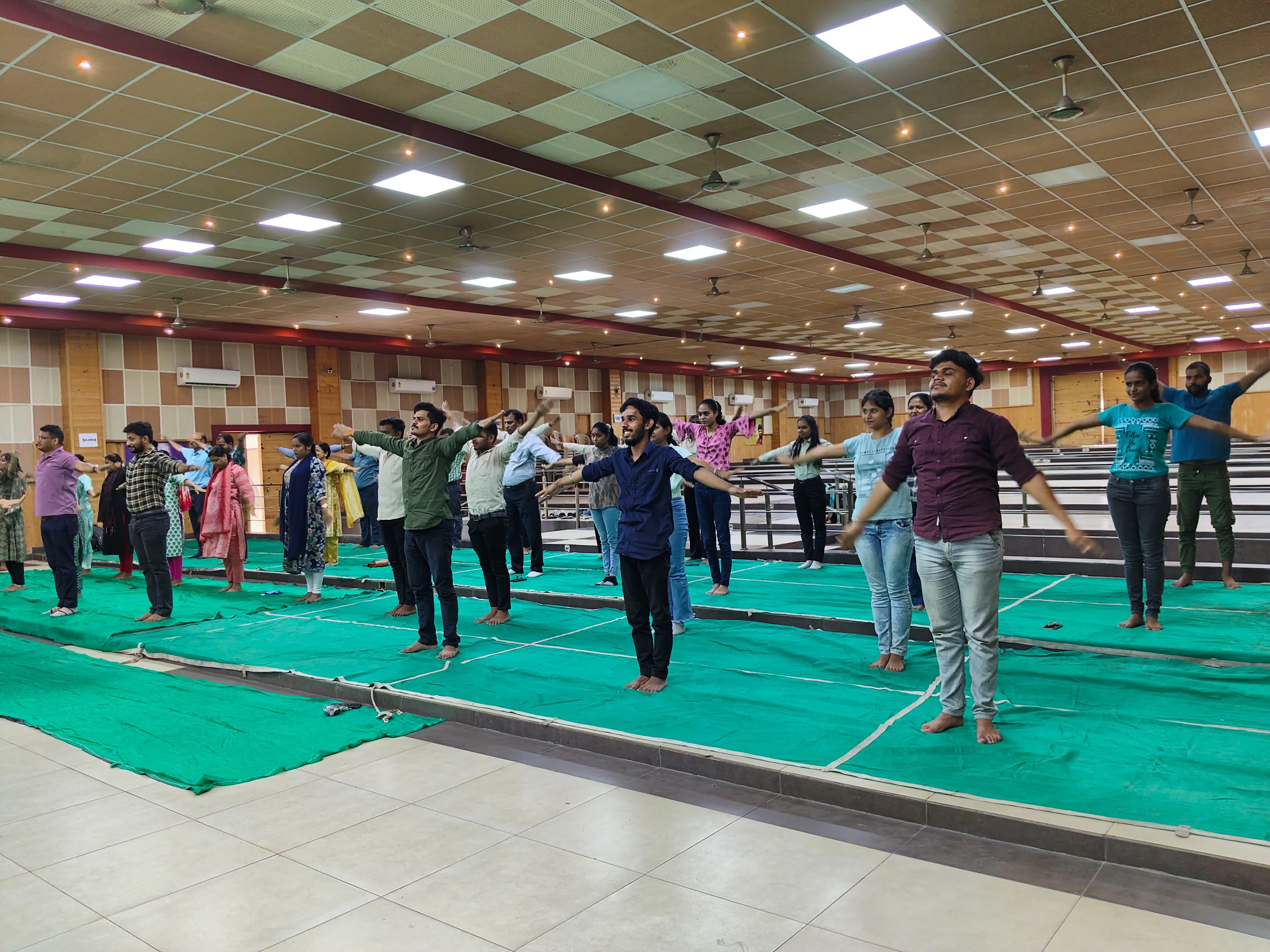 Krishna Vikash Institute of Technology Raipur Yoga Day photo 2