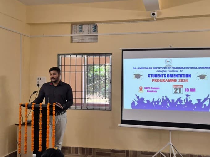 Dr. Ambedkar Institute of Pharmaceutical Science Rourkela Student Orientation photo 8