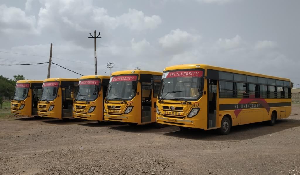 RK University Rajkot RKU transport photo 1