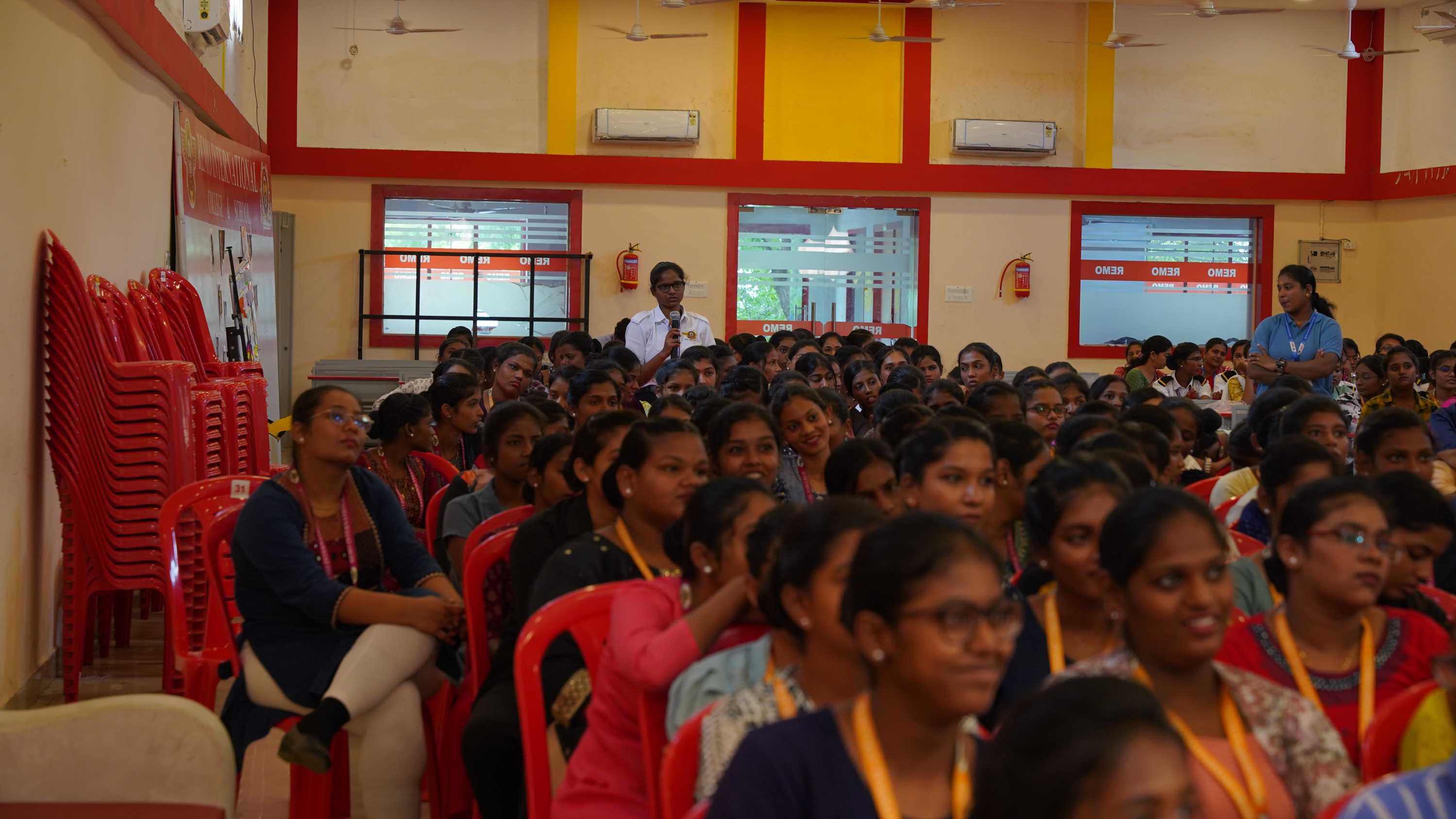 Remo International College Chennai Grooming Session photo 6
