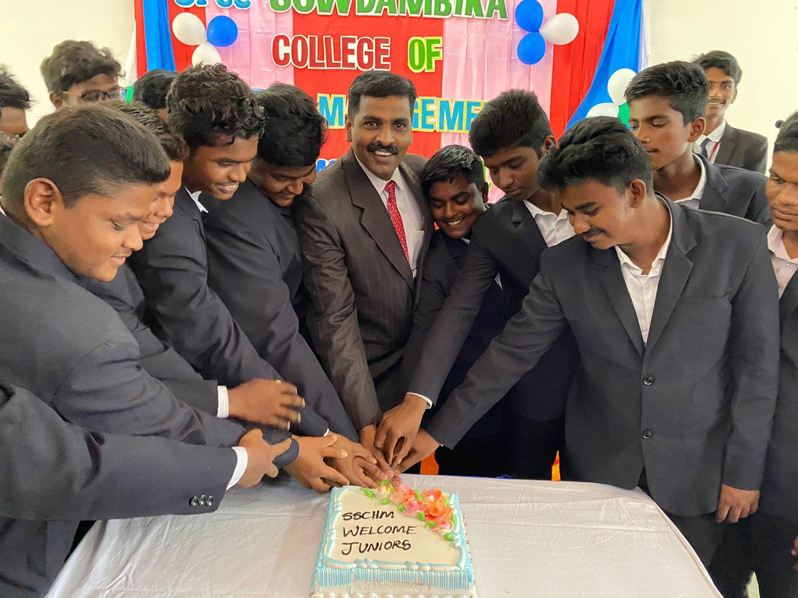 Sree Sowdambika College of Hotel Management Aruppukottai Welcome Party photo 1