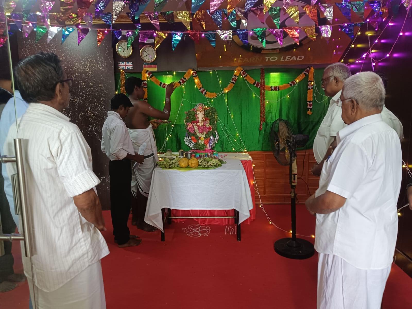 Sree Sowdambika College of Hotel Management Aruppukottai Vinayagar Chaturthi photo 2