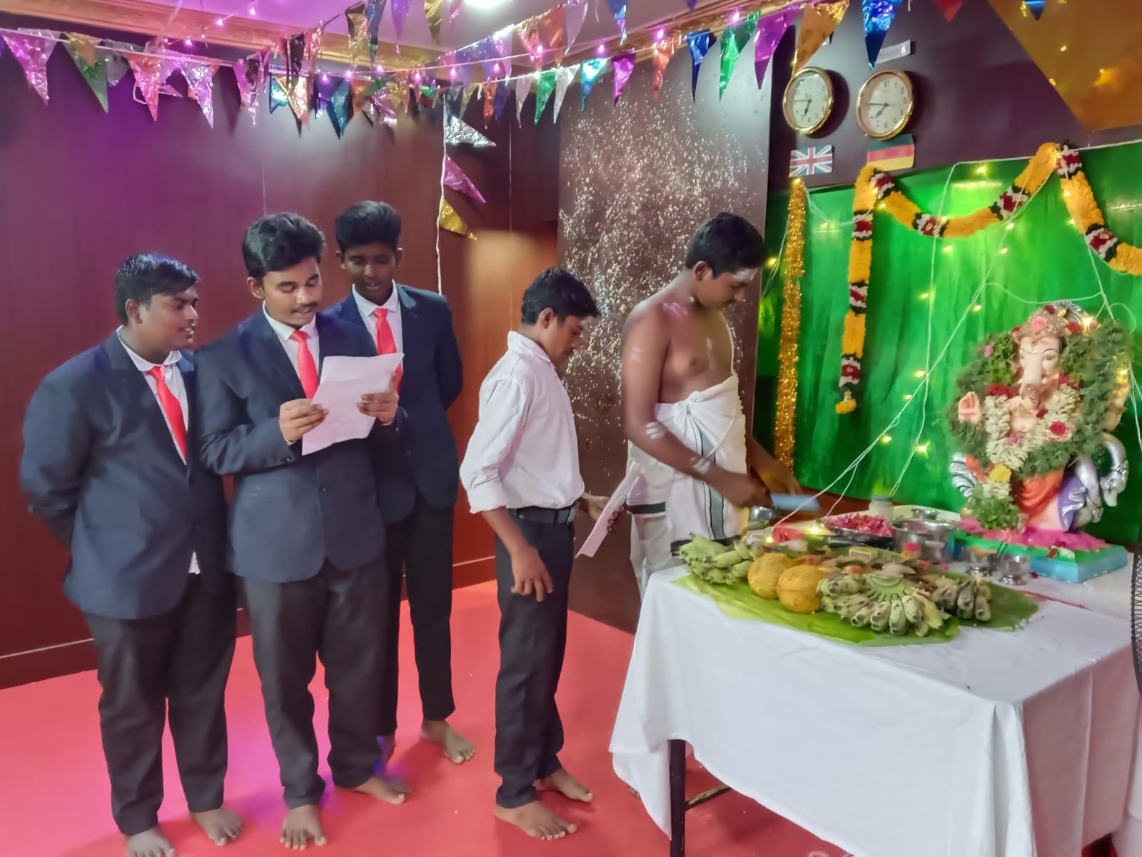 Sree Sowdambika College of Hotel Management Aruppukottai Vinayagar Chaturthi photo 5