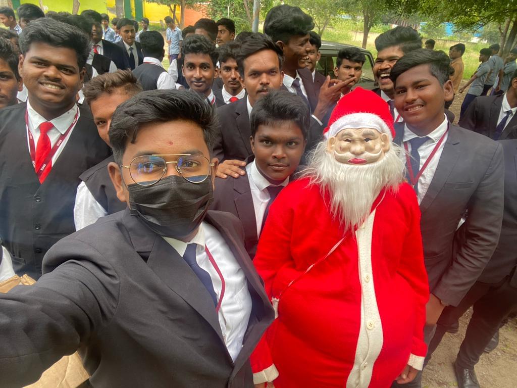 Sree Sowdambika College of Hotel Management Aruppukottai Christmas Festival photo 2