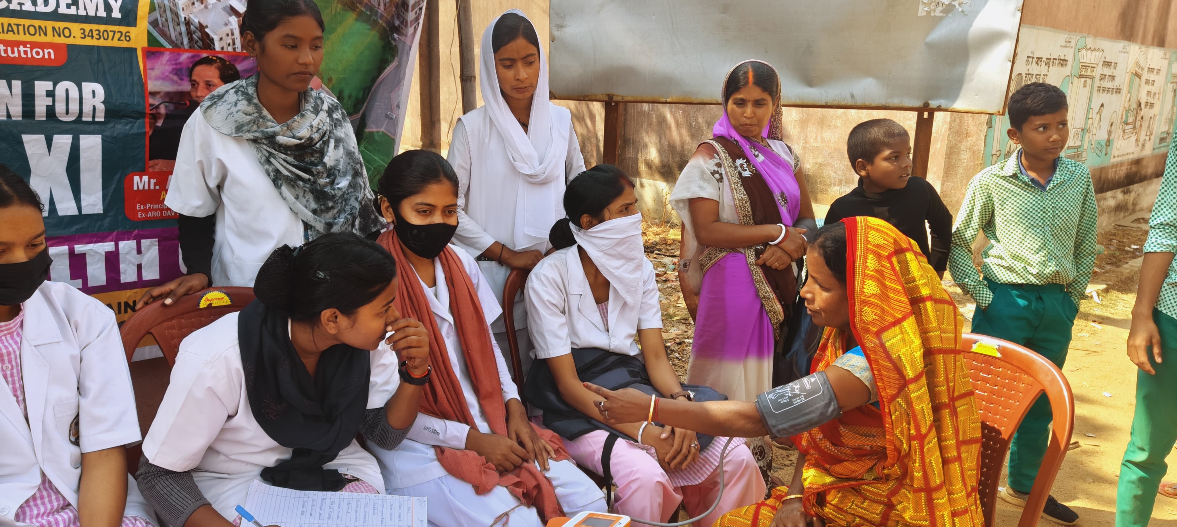 A.G. College of Nursing, Boakro Community Posting photo 5