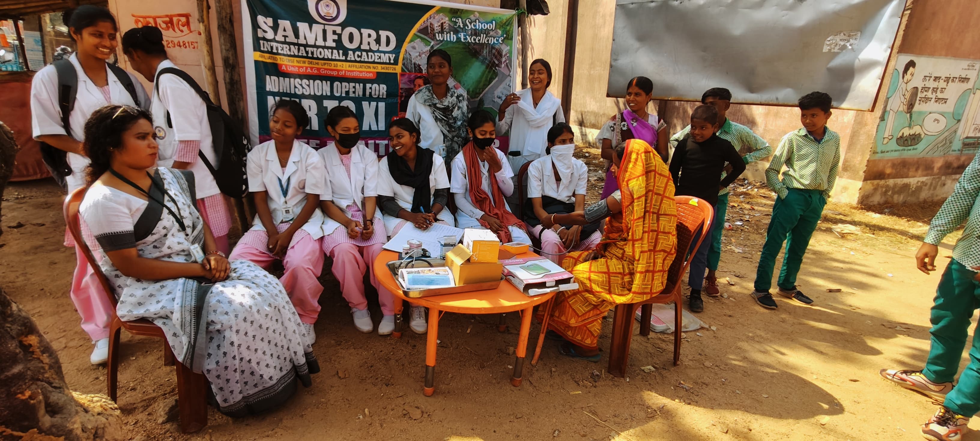 A.G. College of Nursing, Boakro Community Posting photo 7