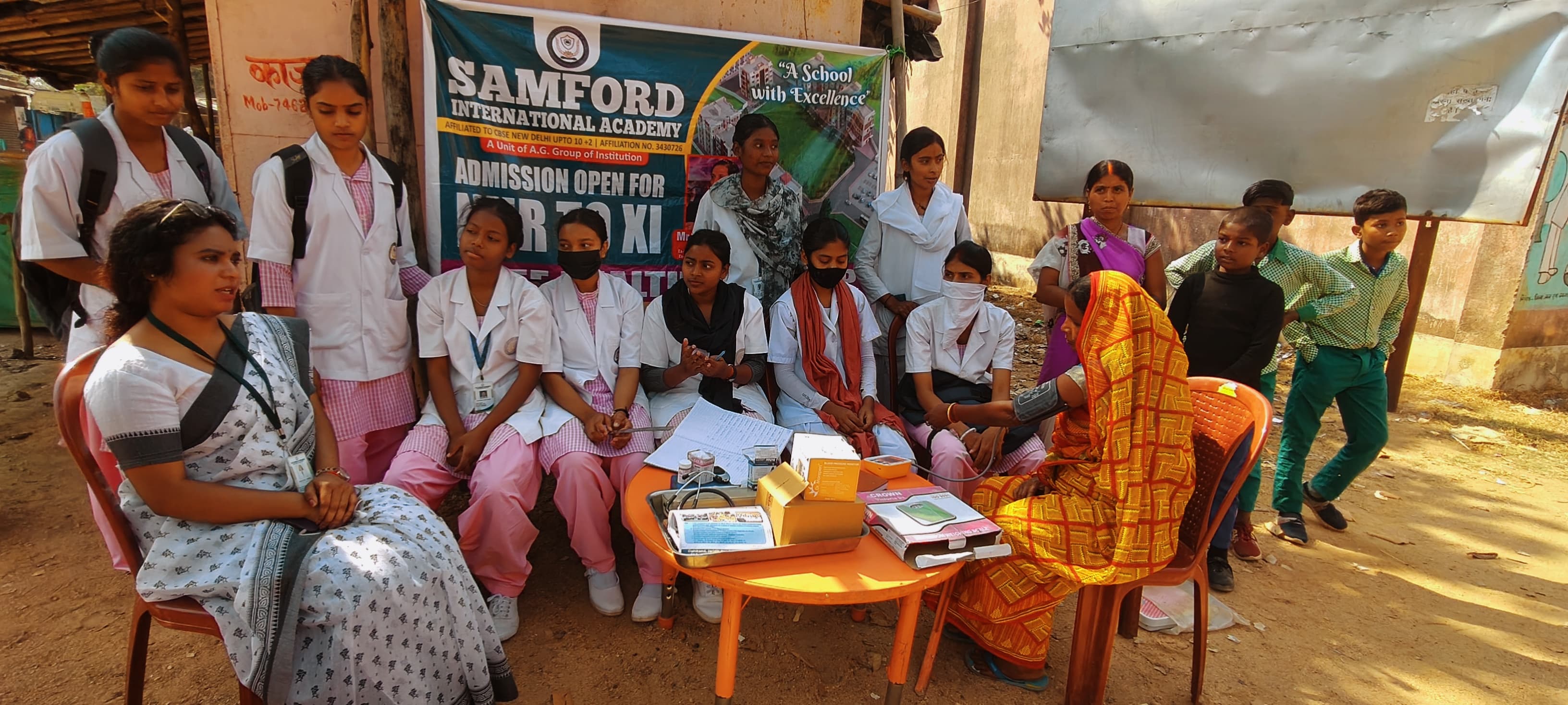A.G. College of Nursing, Boakro Community Posting photo 9