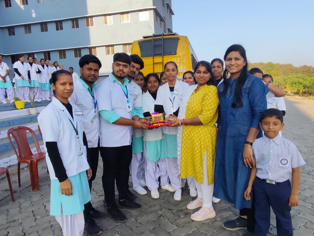 A.G. College of Nursing, Boakro  Practical Exam photo 2