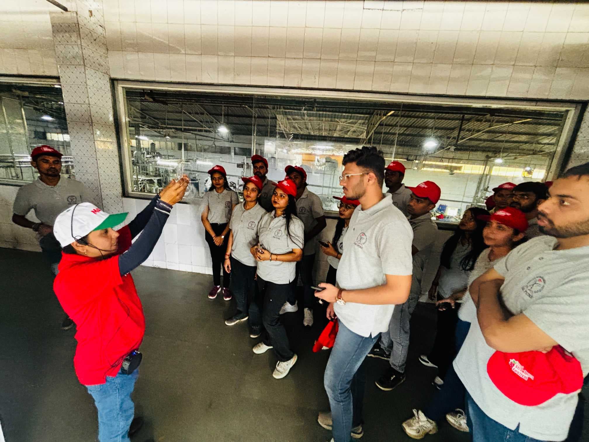 AMI Pune Arham Adhyan Management Institute Industrial Visit photo 2