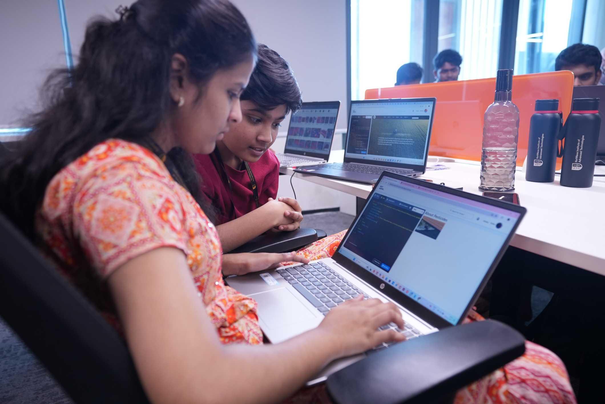 Sharda University collaborating with NIAT Class Room and Lab photo 6