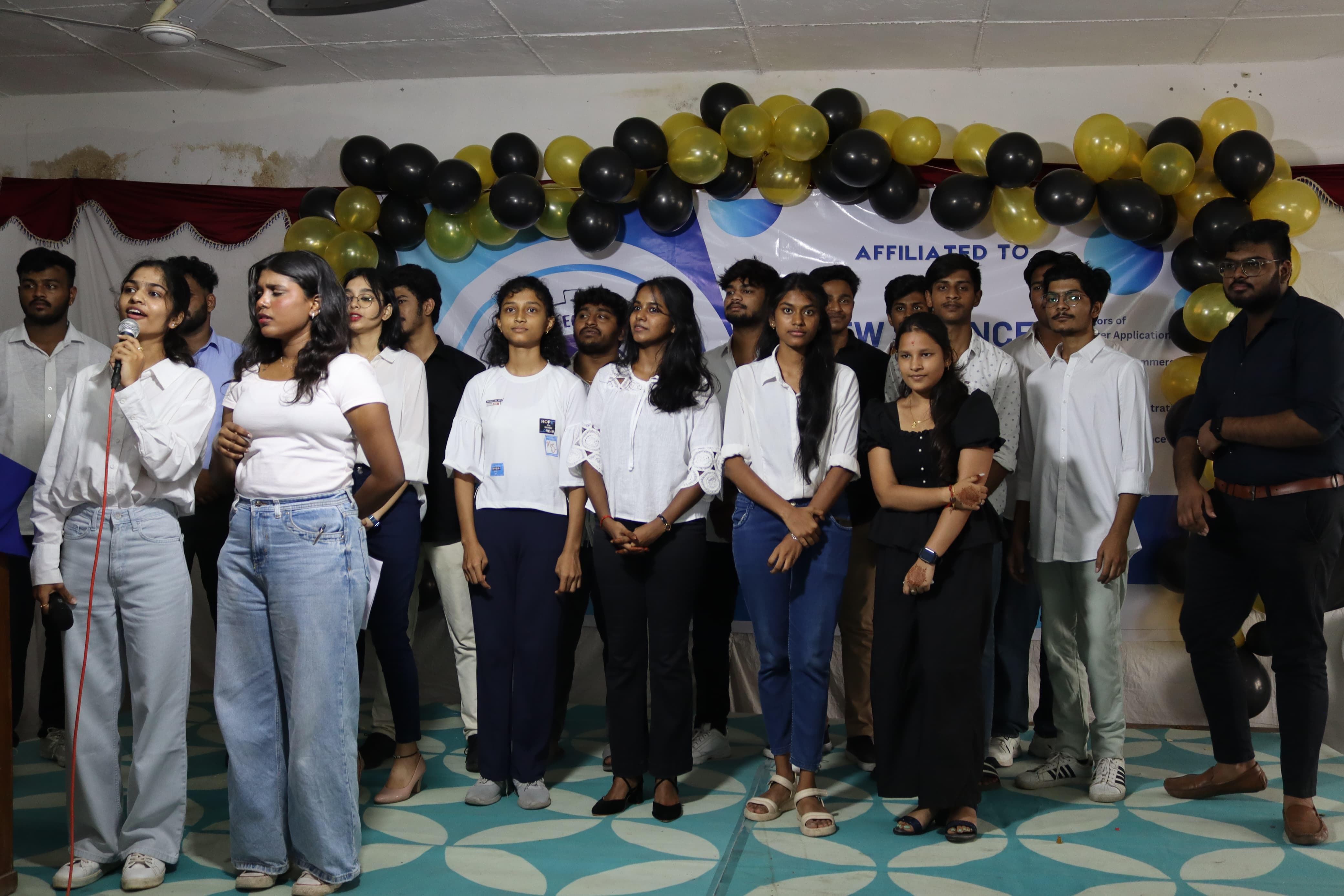 New Science College Hyderabad Orientation Day photo 7