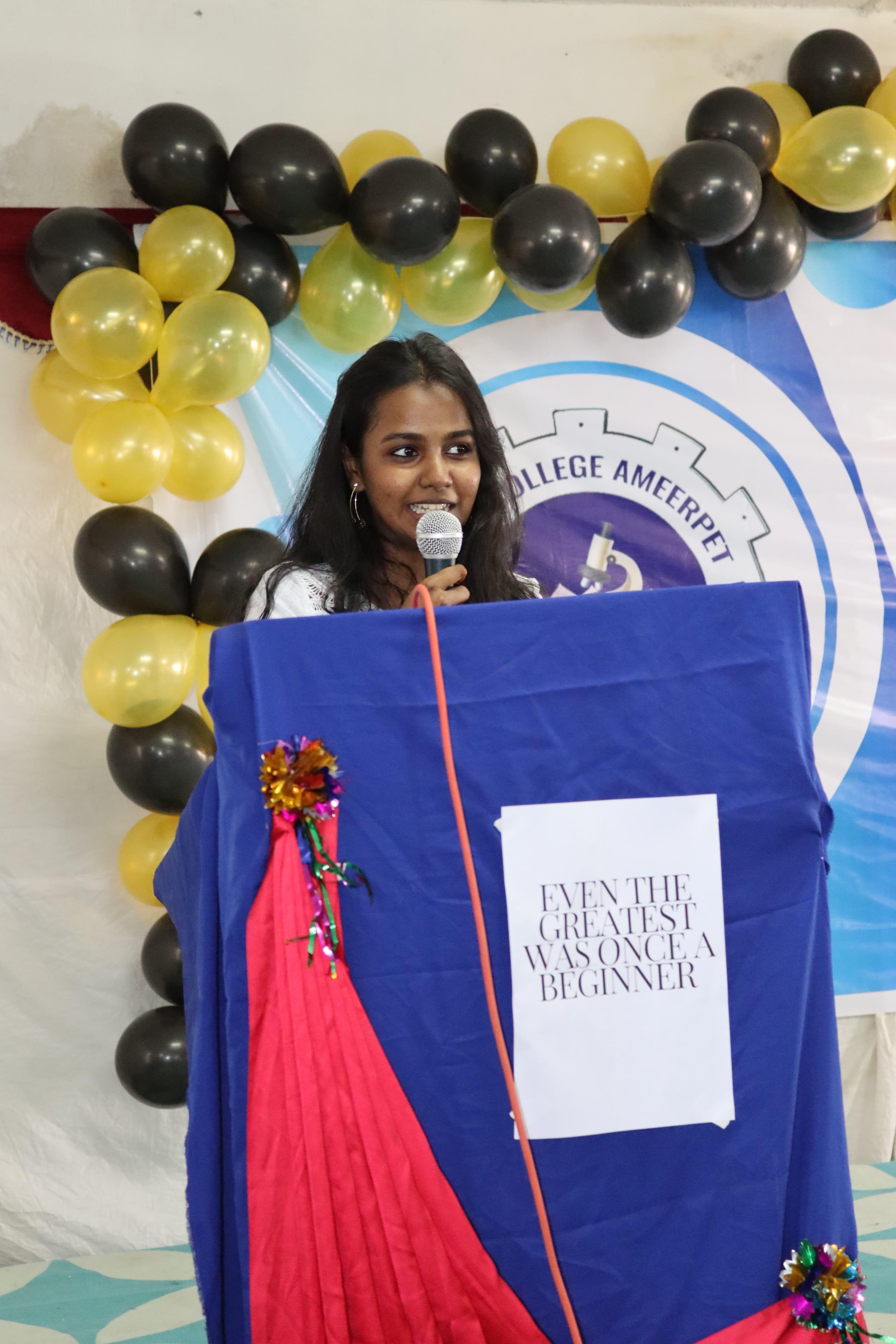 New Science College Hyderabad Orientation Day photo 8