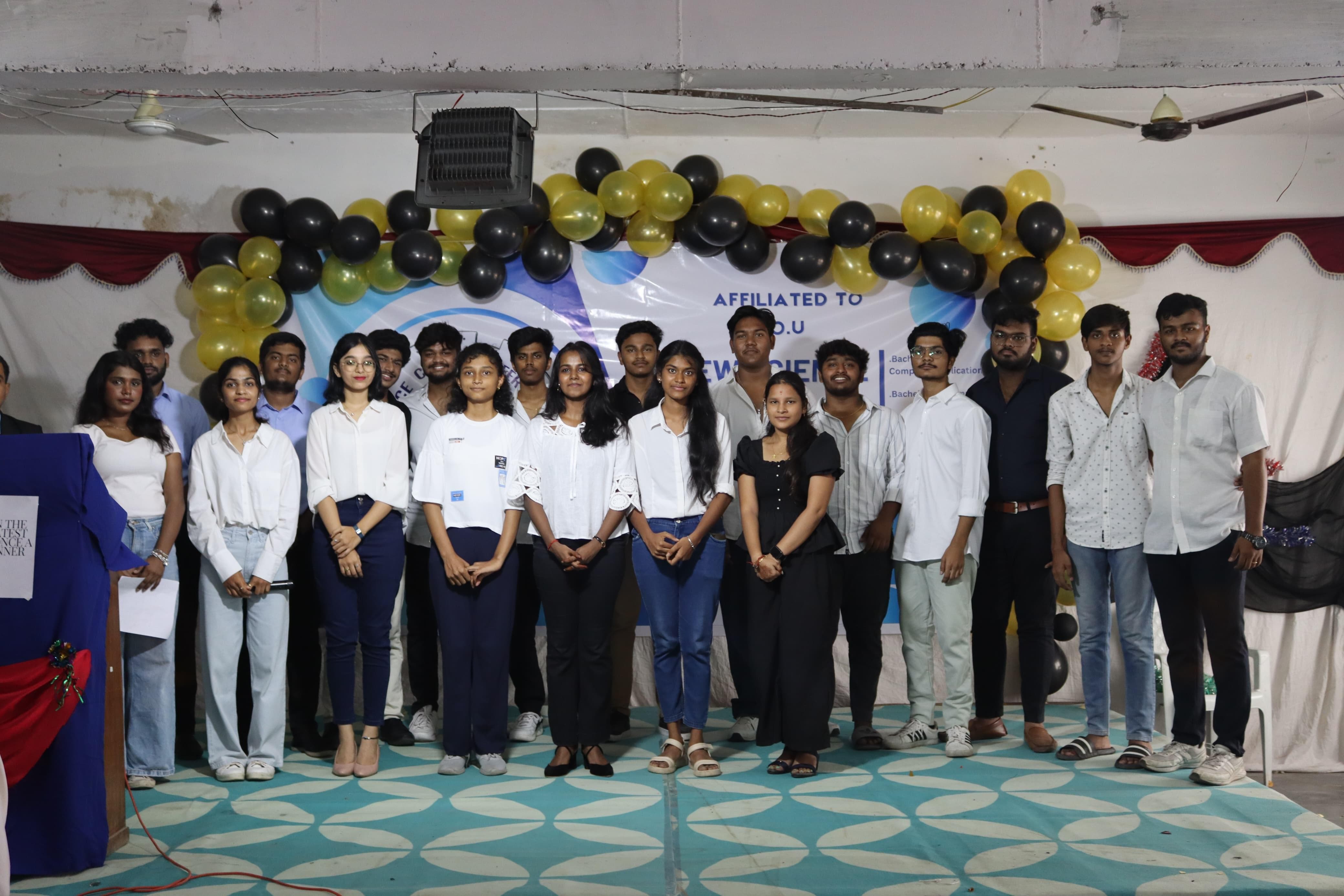 New Science College Hyderabad Orientation Day photo 41