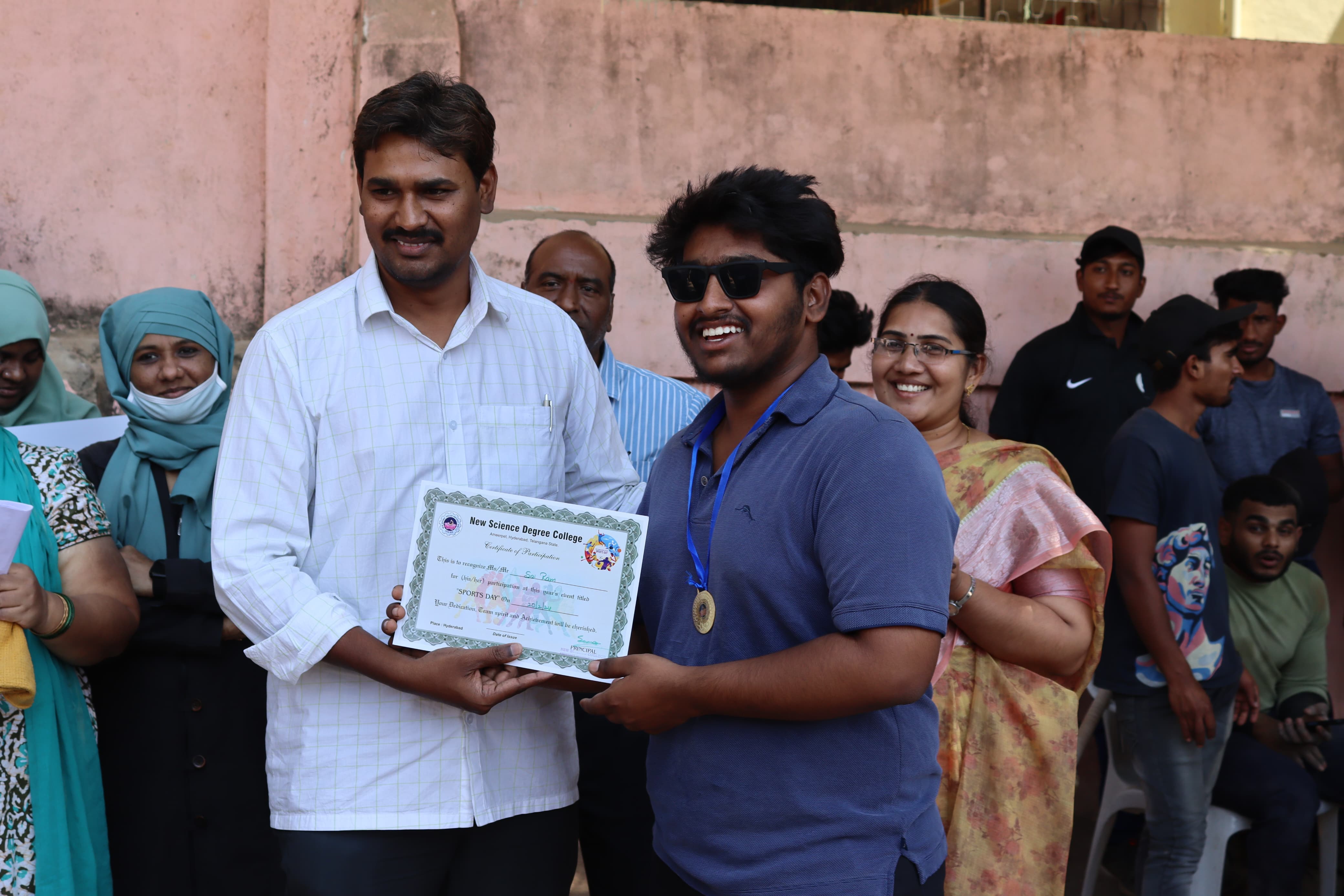 New Science College Hyderabad Sports Day photo 108