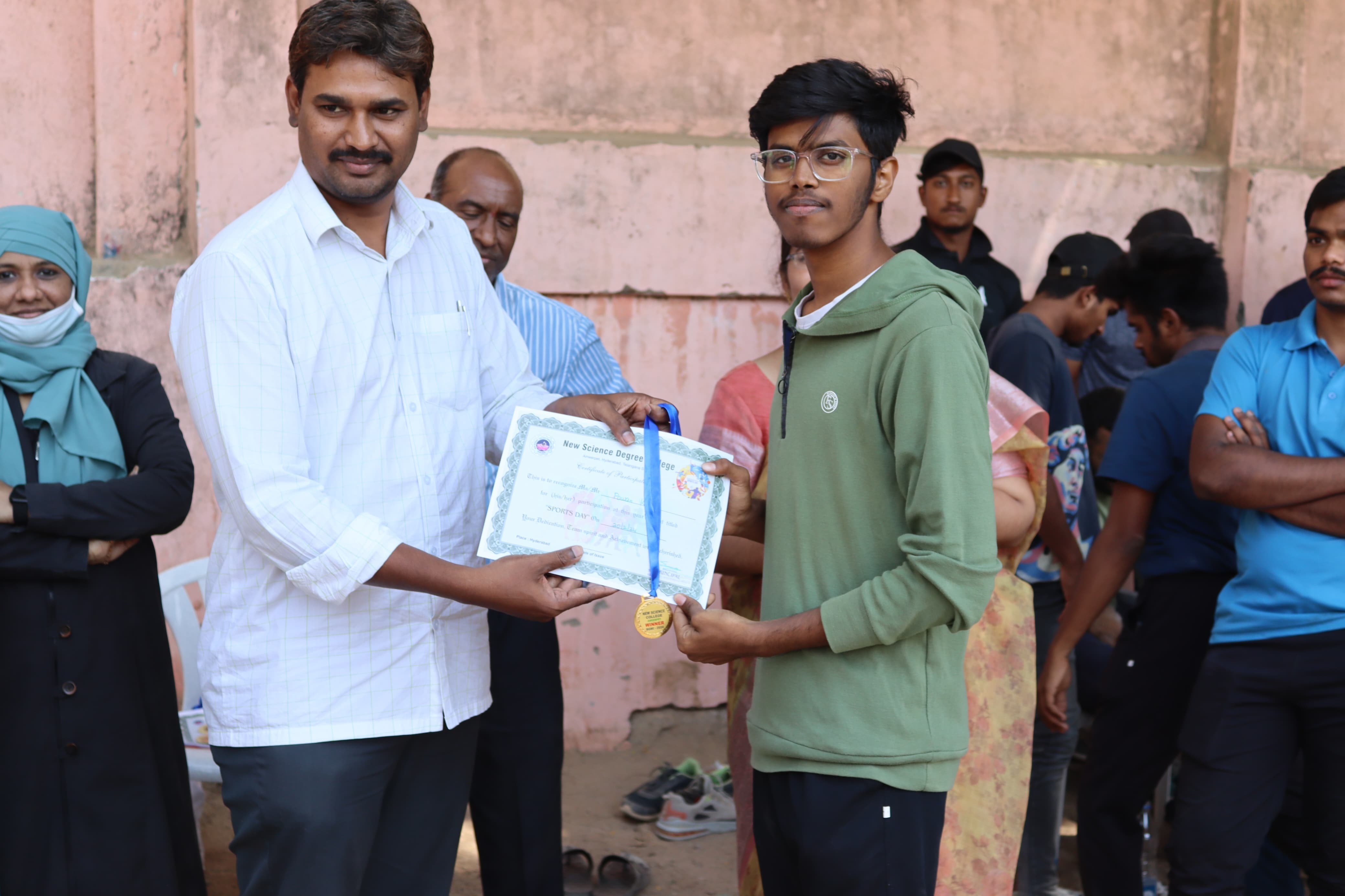 New Science College Hyderabad Sports Day photo 111