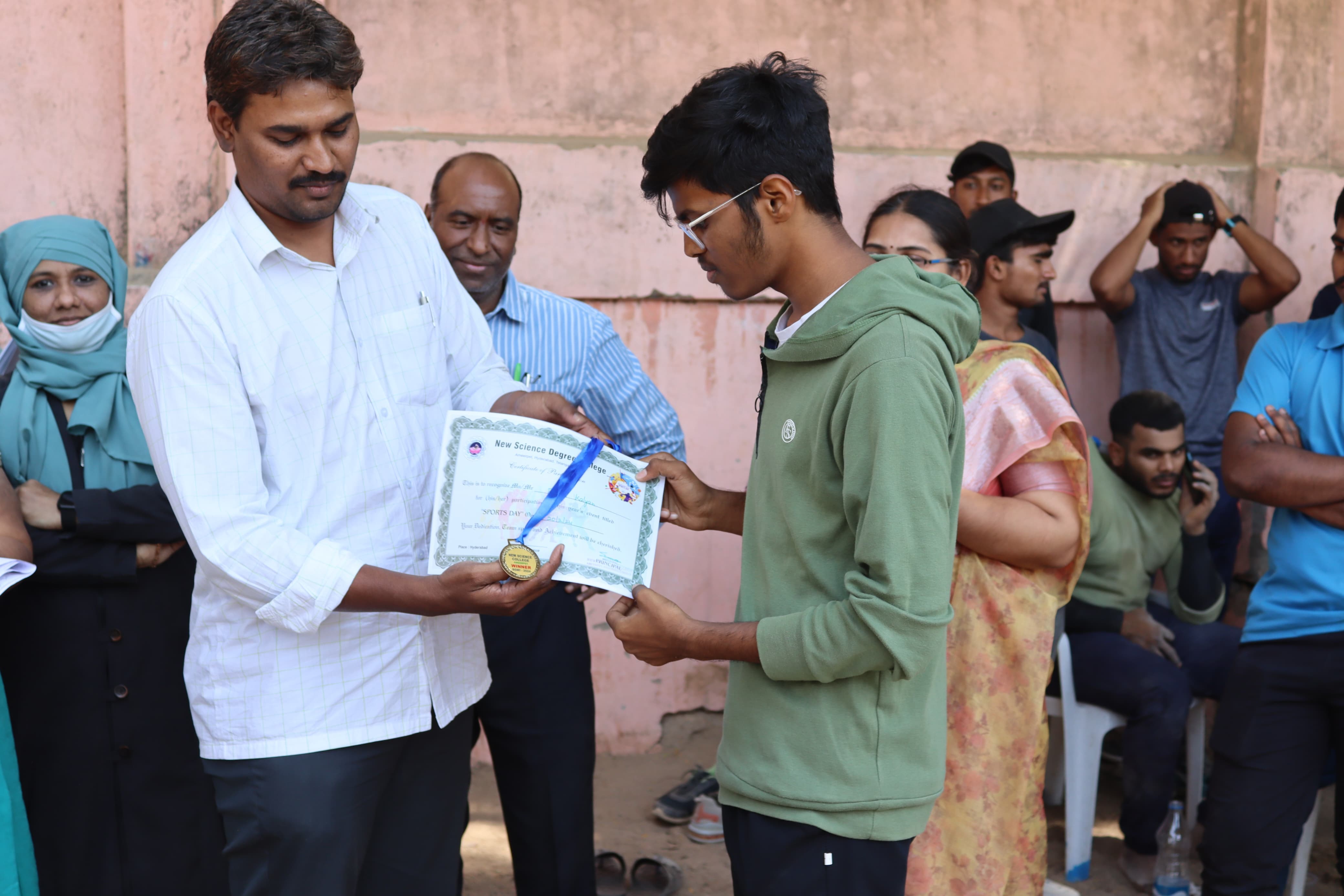 New Science College Hyderabad Sports Day photo 112