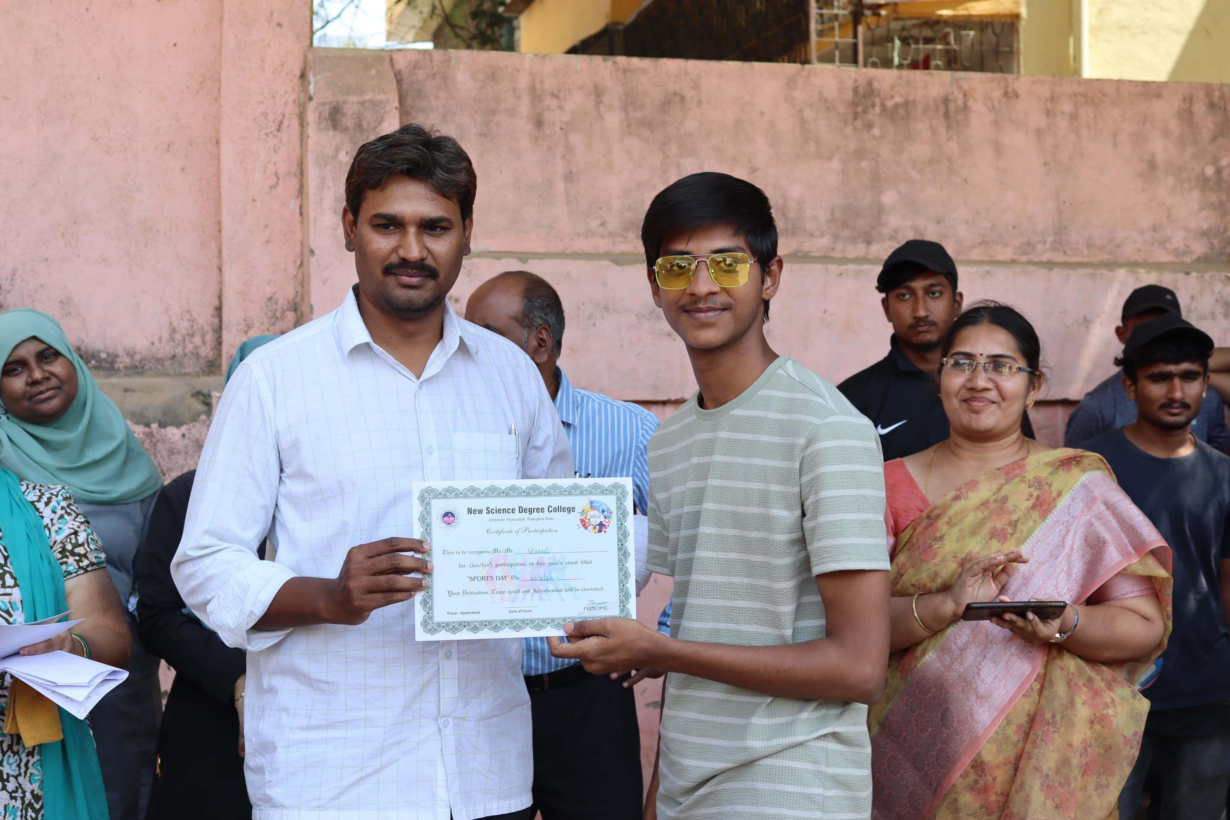 New Science College Hyderabad Sports Day photo 116