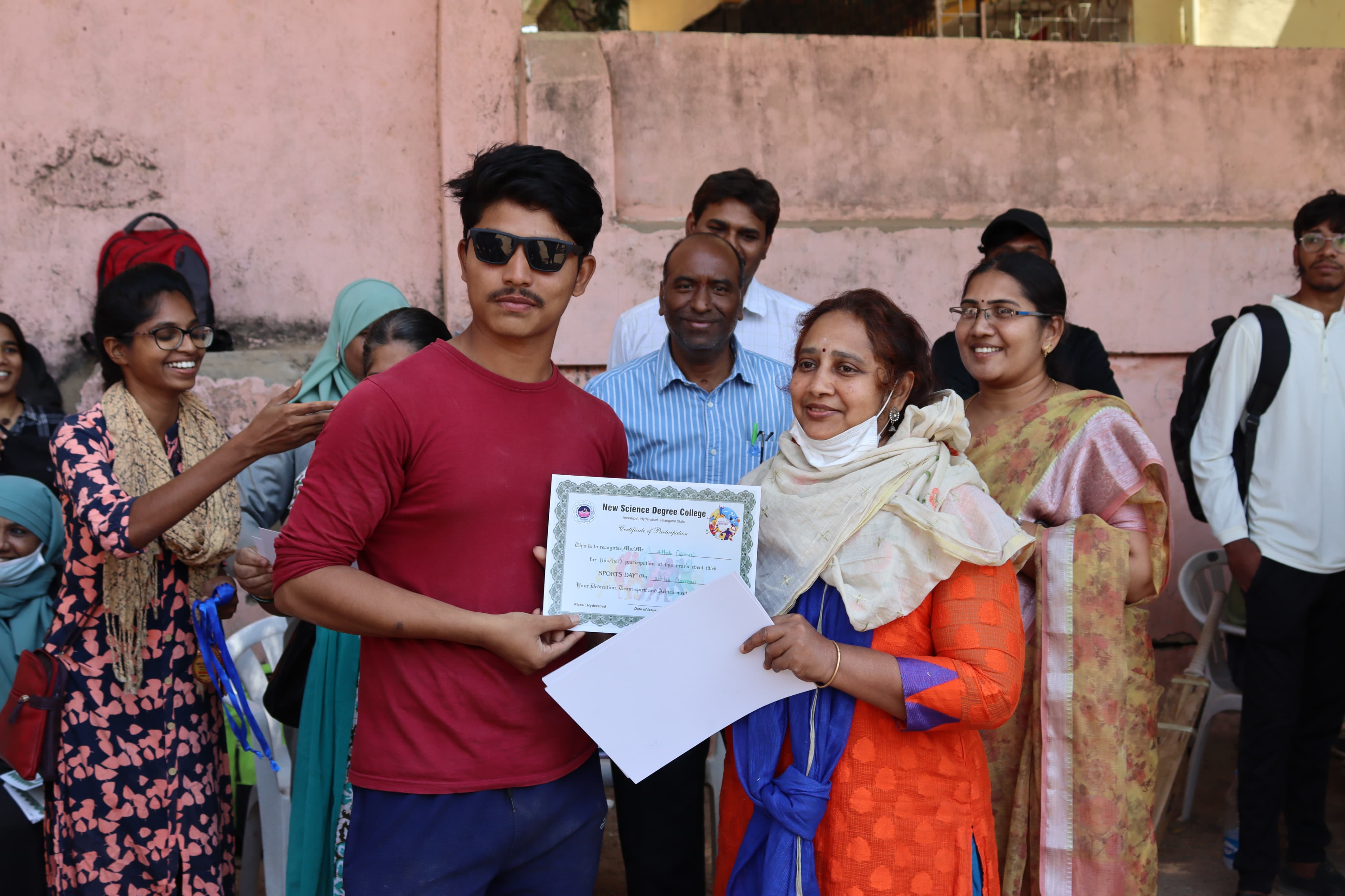 New Science College Hyderabad Sports Day photo 124