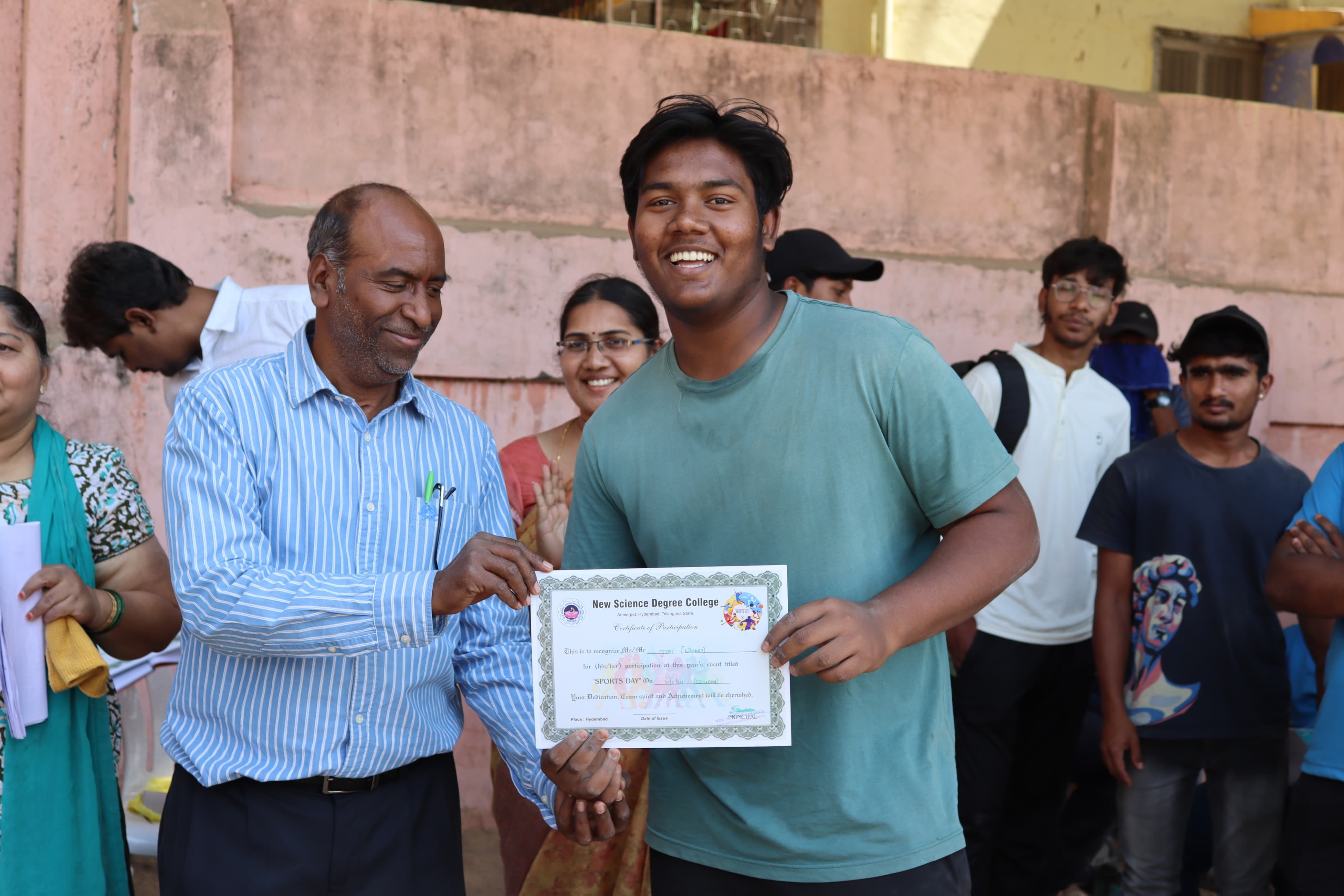 New Science College Hyderabad Sports Day photo 127