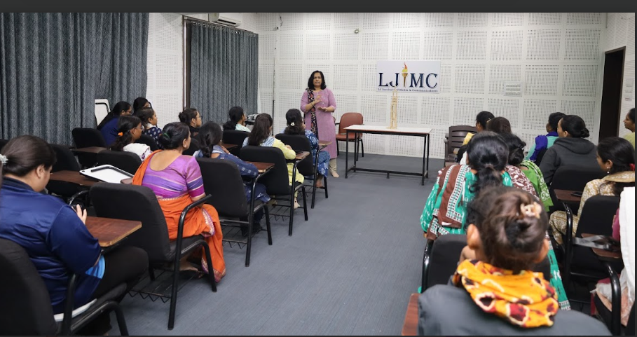 L J Institute of Media and Communications Ahmedabad Training  Workshop  Communication Sewa photo 28