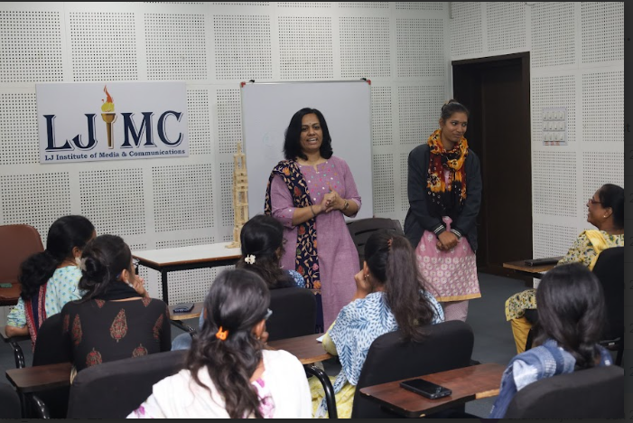 L J Institute of Media and Communications Ahmedabad Training  Workshop  Communication Sewa photo 30