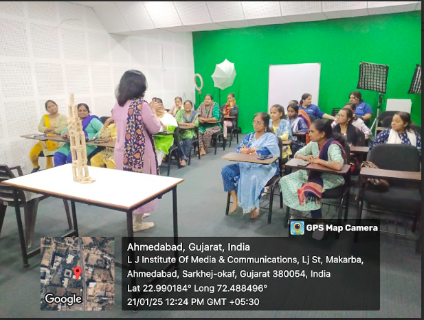 L J Institute of Media and Communications Ahmedabad Training  Workshop  Communication Sewa photo 40