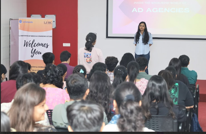 L J Institute of Media and Communications Ahmedabad Three Days Guest Session photo 16
