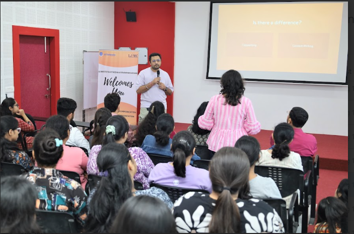 L J Institute of Media and Communications Ahmedabad Three Days Guest Session photo 21