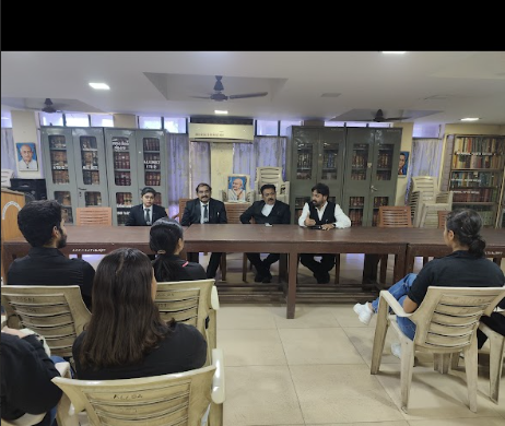 L J Institute of Media and Communications Ahmedabad Court   visit 9 photo 1