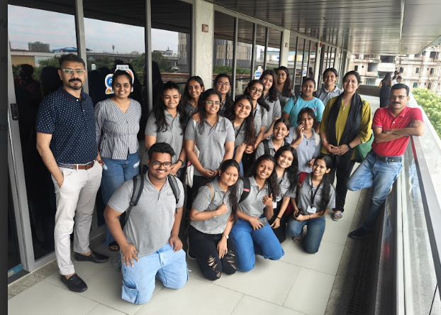 L J Institute of Media and Communications Ahmedabad Radio city visit photo 1