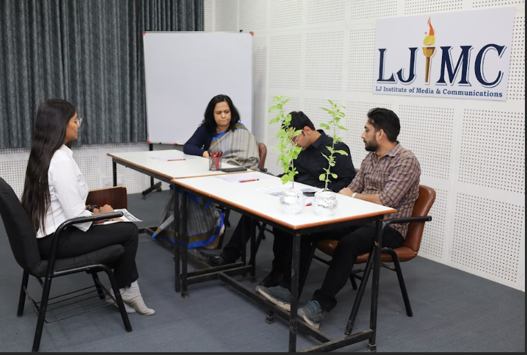 L J Institute of Media and Communications Ahmedabad Campus recruitment photo 1