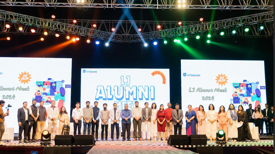 L J Institute of Media and Communications Ahmedabad Alumni meet photo 1