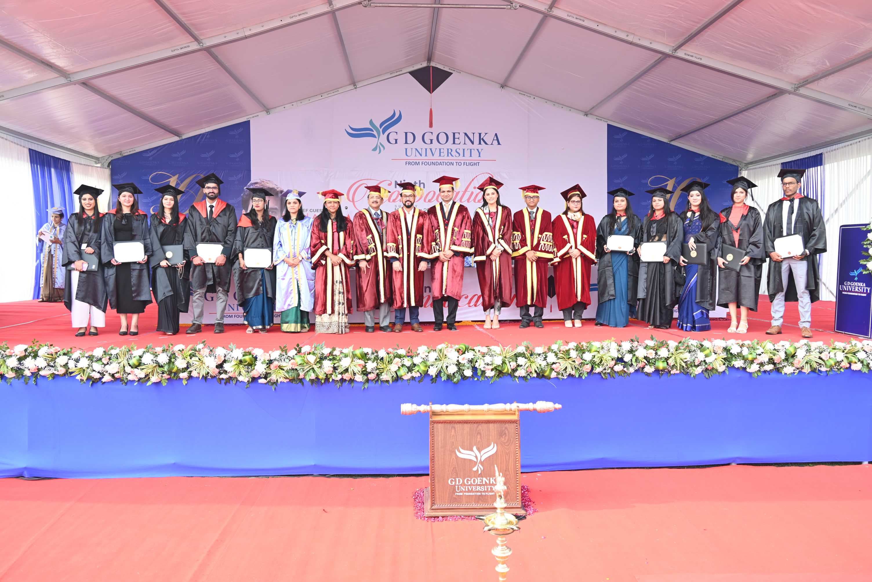 GD Goenka University Gurgaon Convocation photo 30