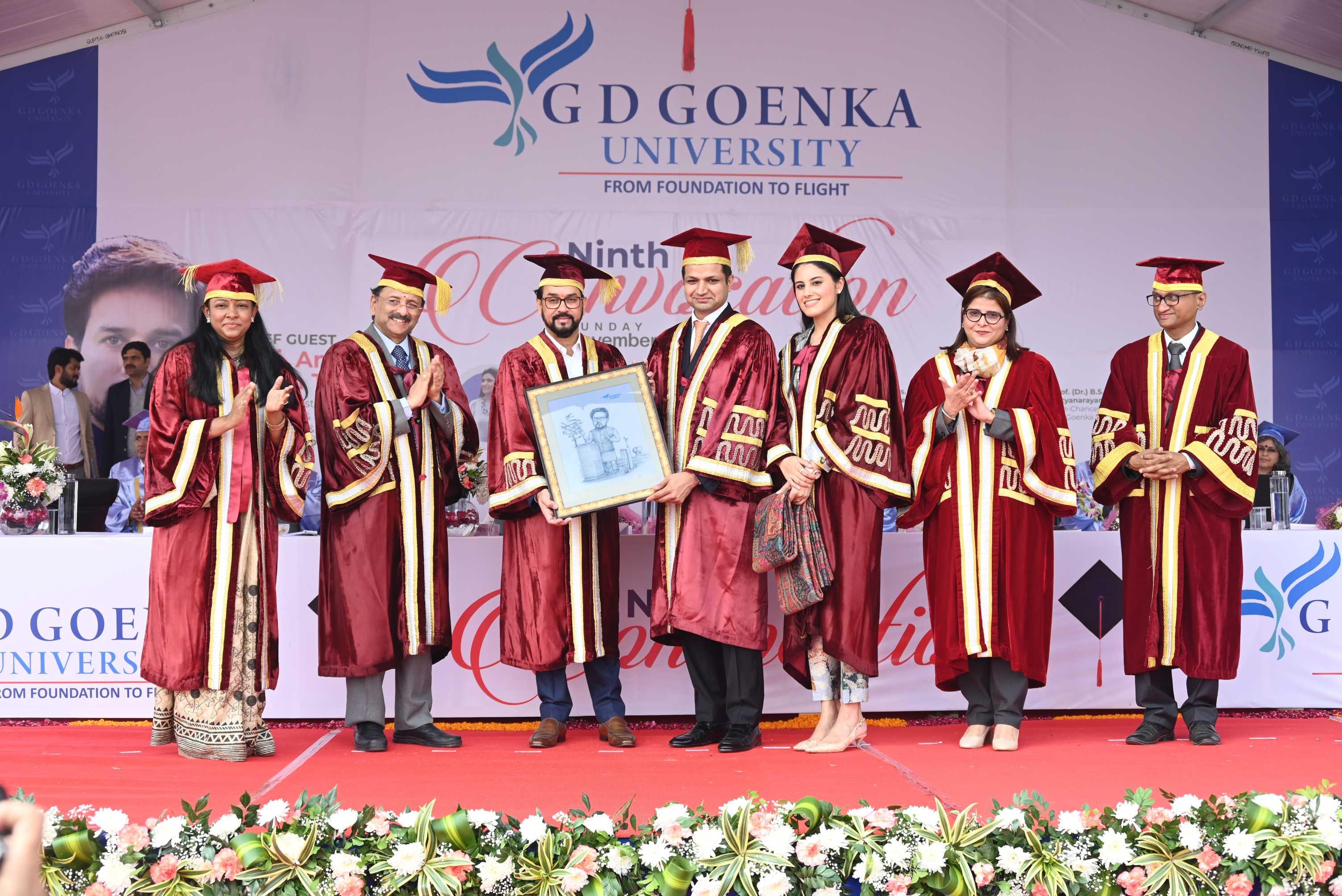 GD Goenka University Gurgaon Convocation photo 31