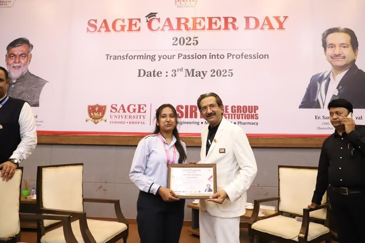 SAGE University Bhopal Career Day photo 7