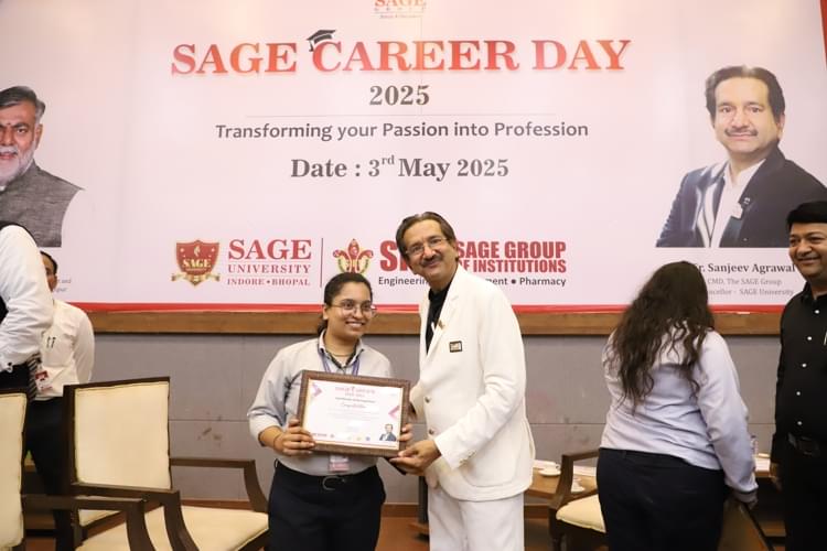 SAGE University Bhopal Career Day photo 9
