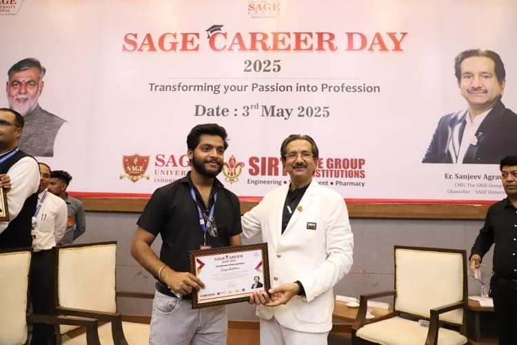 SAGE University Bhopal Career Day photo 18