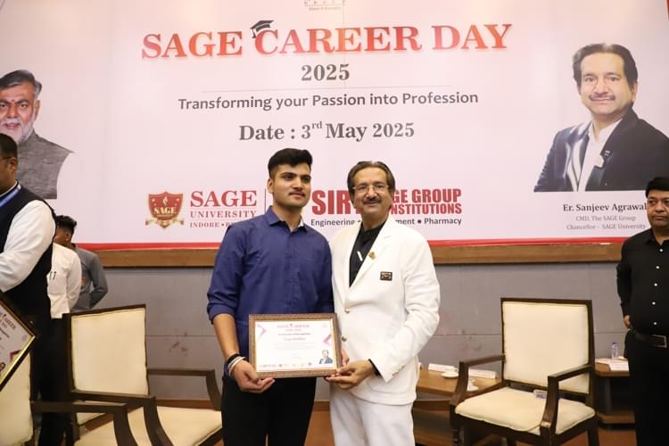 SAGE University Bhopal Career Day photo 17