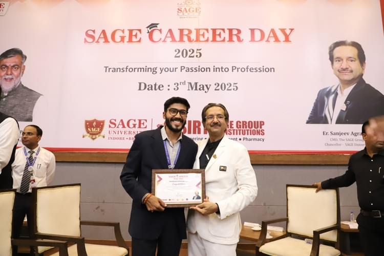 SAGE University Bhopal Career Day photo 16