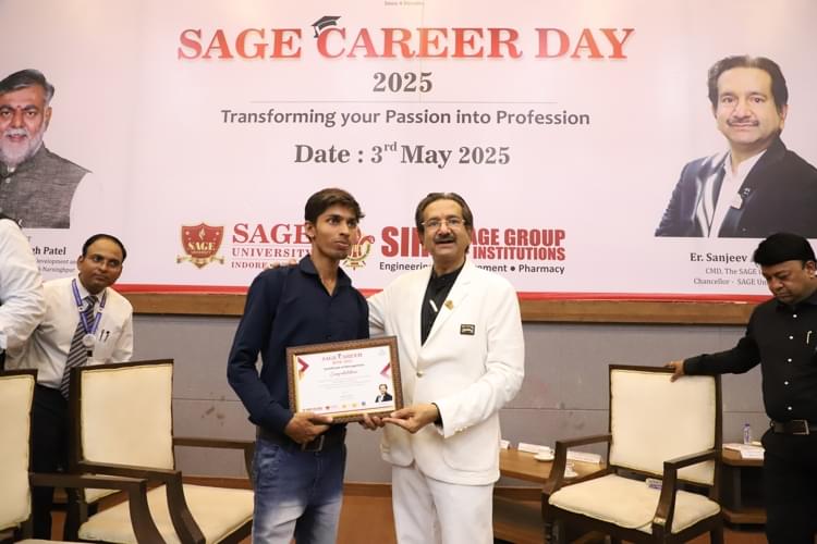 SAGE University Bhopal Career Day photo 15