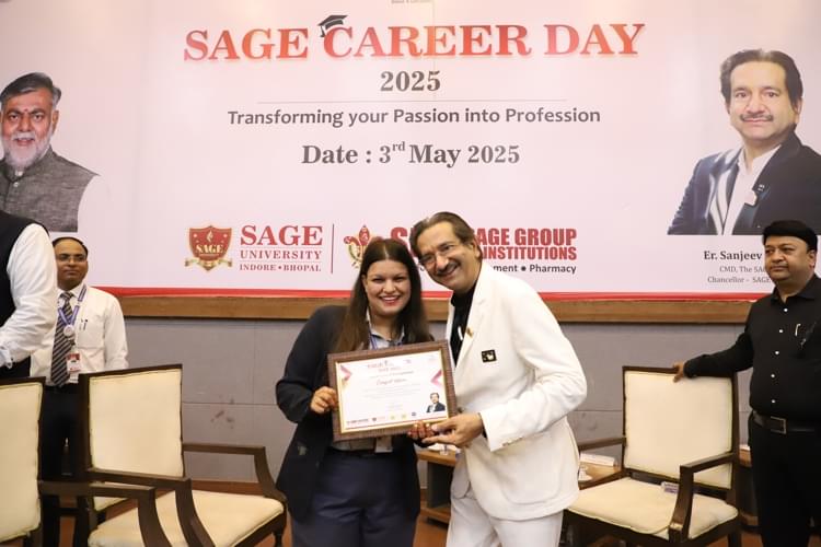 SAGE University Bhopal Career Day photo 14