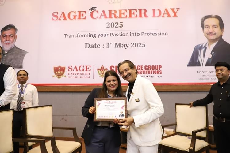 SAGE University Bhopal Career Day photo 13