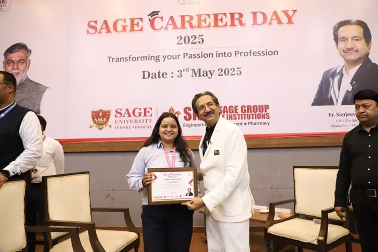 SAGE University Bhopal Career Day photo 11