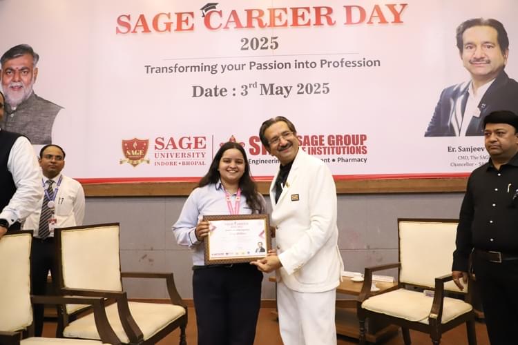SAGE University Bhopal Career Day photo 10