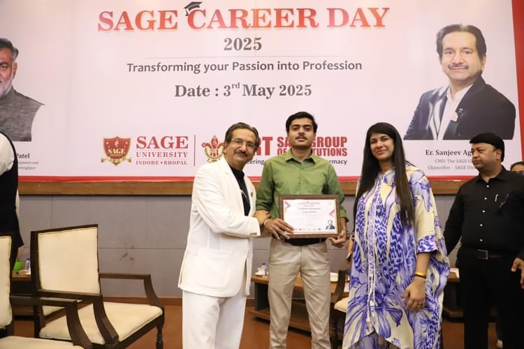 SAGE University Bhopal Career Day photo 26