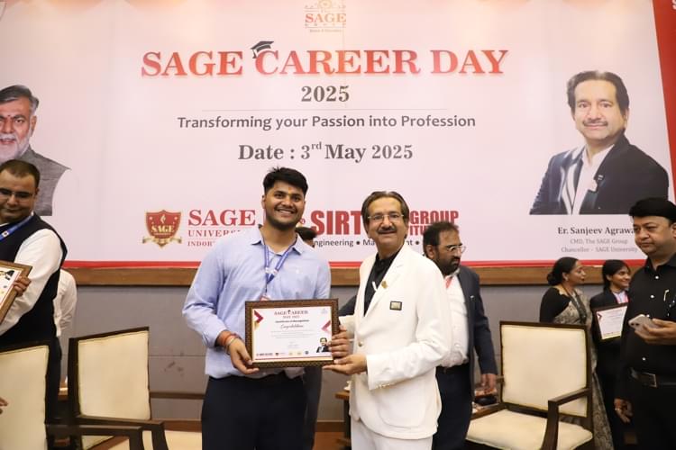 SAGE University Bhopal Career Day photo 31