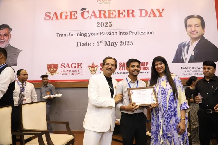 SAGE University Bhopal Career Day photo 28