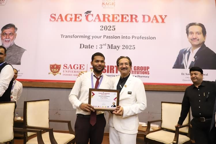 SAGE University Bhopal Career Day photo 39