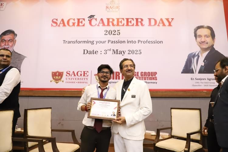 SAGE University Bhopal Career Day photo 38